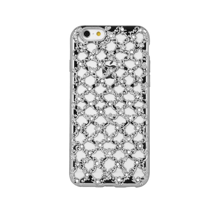 TPU Deksel Flower til Samsung Galaxy A5 (2016) - Sølv