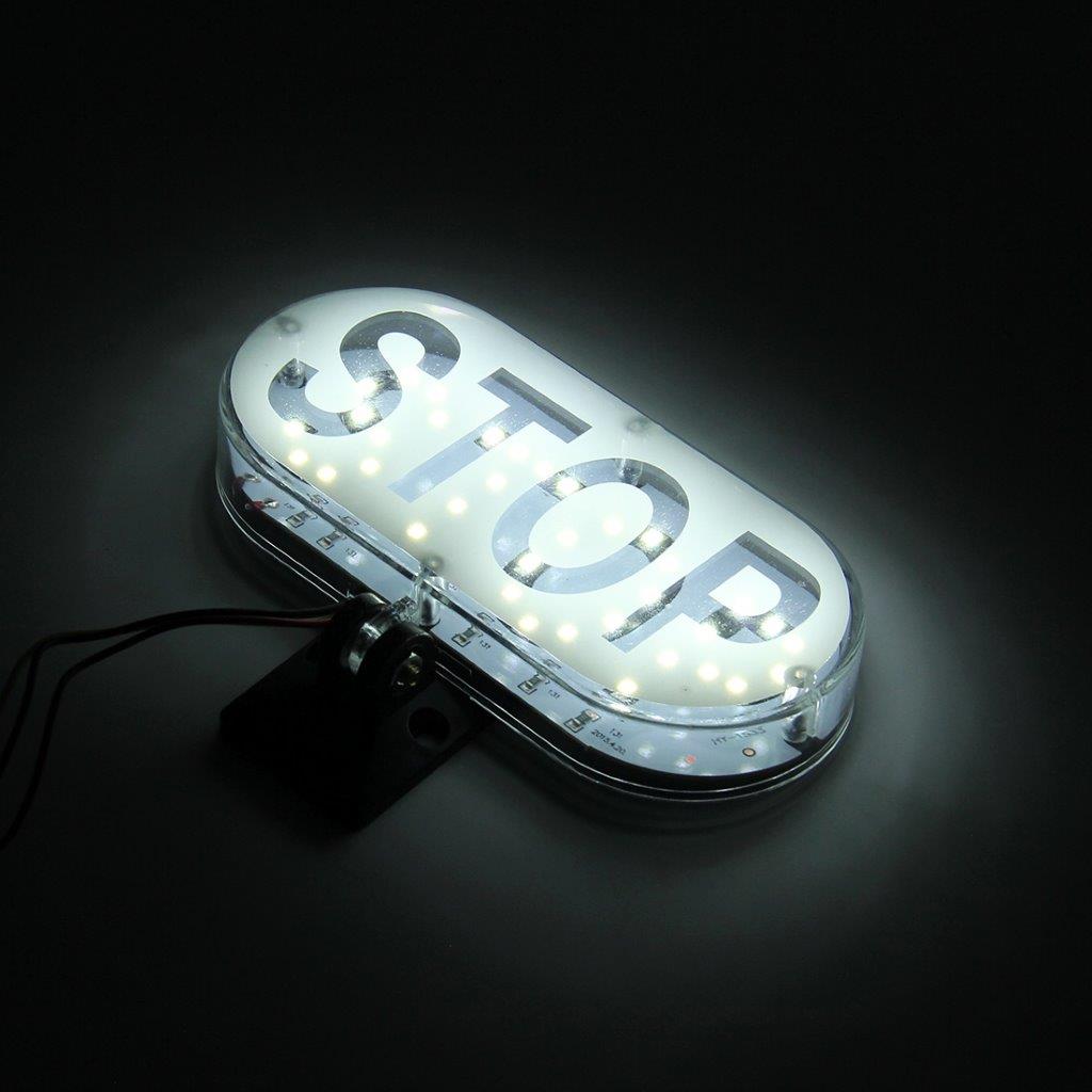 LED blinkende stoppeskilt -  3W 150LM 6000K