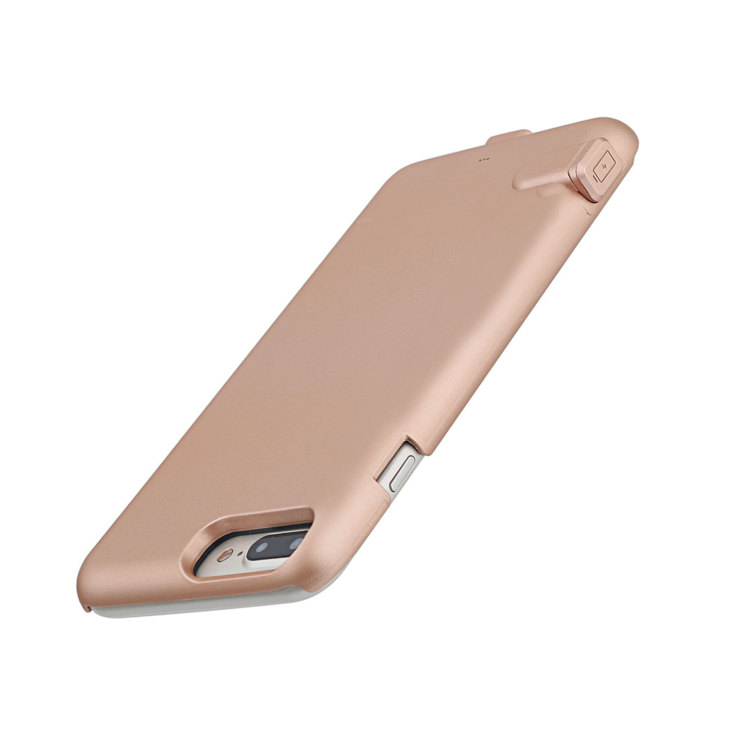 Batteriskall / Batterifutteral iPhone 8 / 7 - Rose Gull