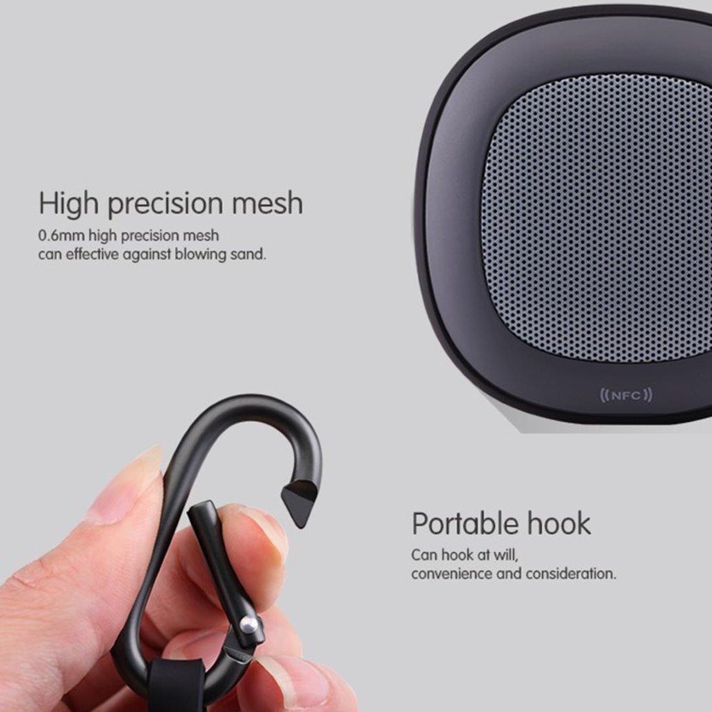 NILLKIN STONE Portabel Bluetooth høyttaler - Karbinhake