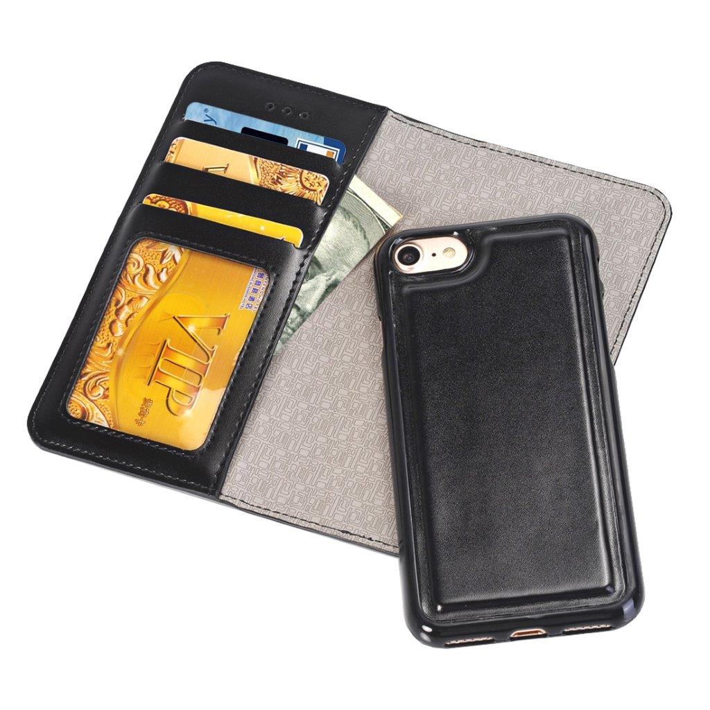 Lommebok iPhone 7 Plus & 7S Plus- Avtagbart skall