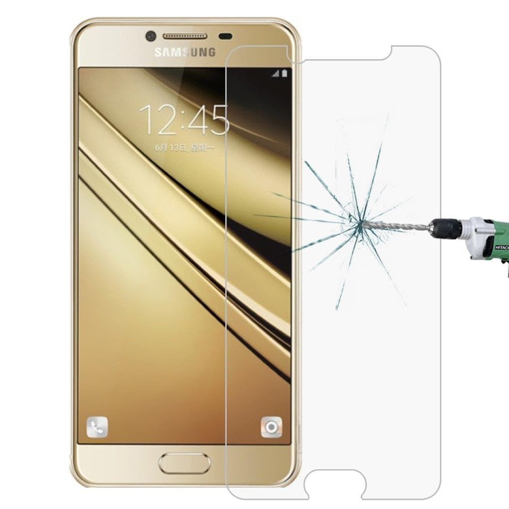 Herdet skjermbeskyttelse i glass Samsung Galaxy C7 - 2Pk