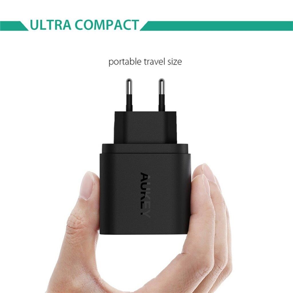 Aukey PA-T9 veggadapter Qualcomm Quick Charge 3.0