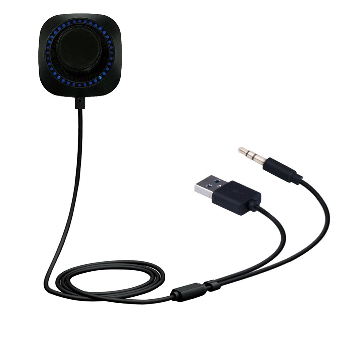 Bil Bluetooth 4.1 mottaker - Mic & LED til iPhone