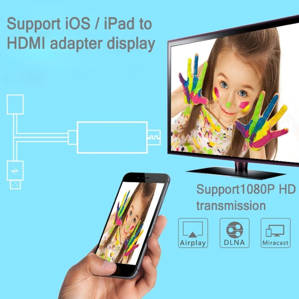 HDMI TV AV Adapter til iPhone / iPad