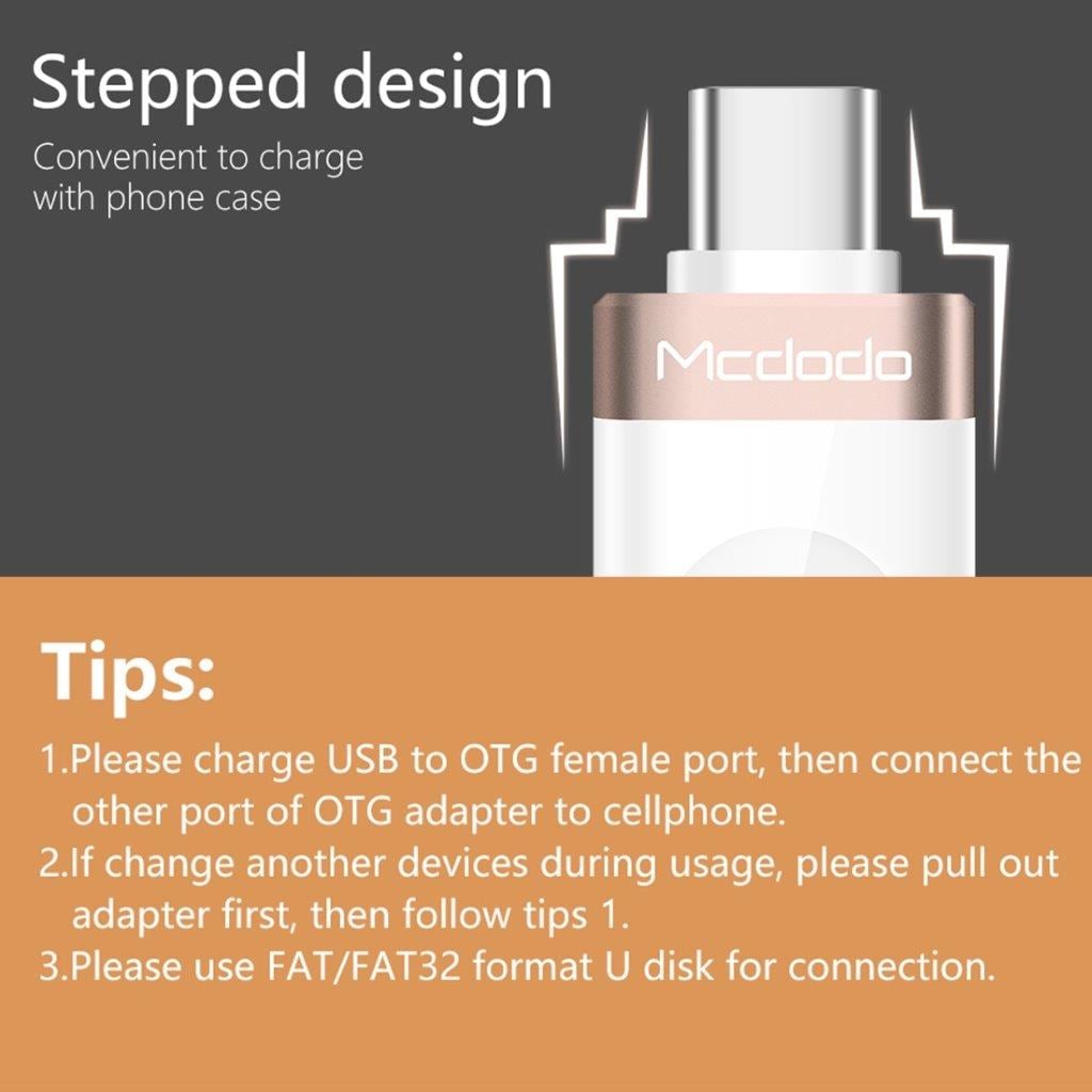 Adapter Type-C til USB 3.0