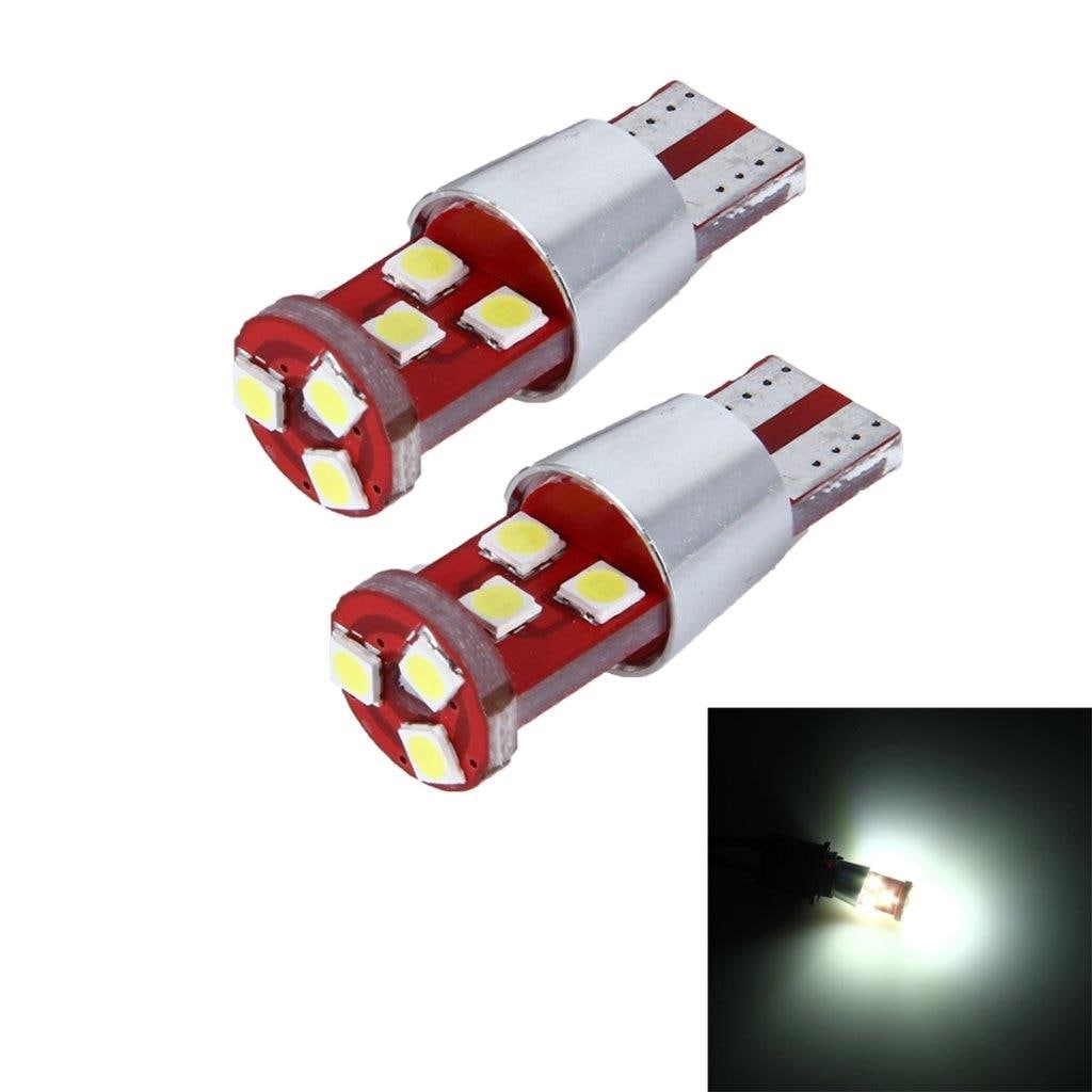 LED-lys T10 9W 800 LM 9 SMD-3030 Canbus - 2Pack