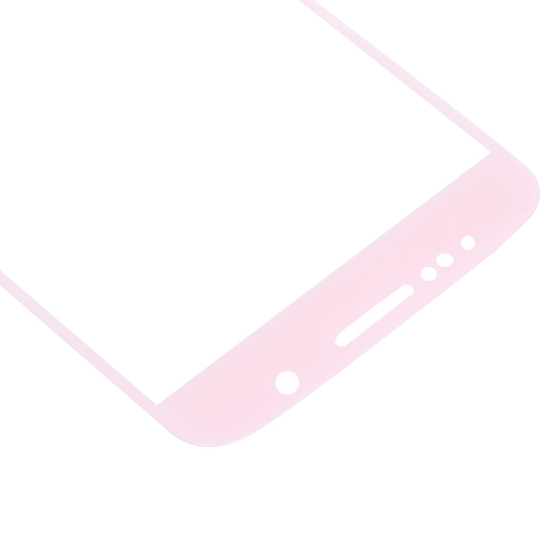 Herdet glassbeskyttelse Samsung Galaxy S6 i rosa
