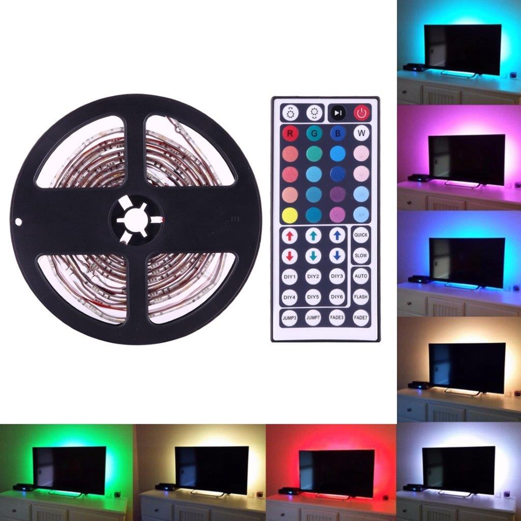 TV LED-sløyfe med fjernkontroll - 4X50cm