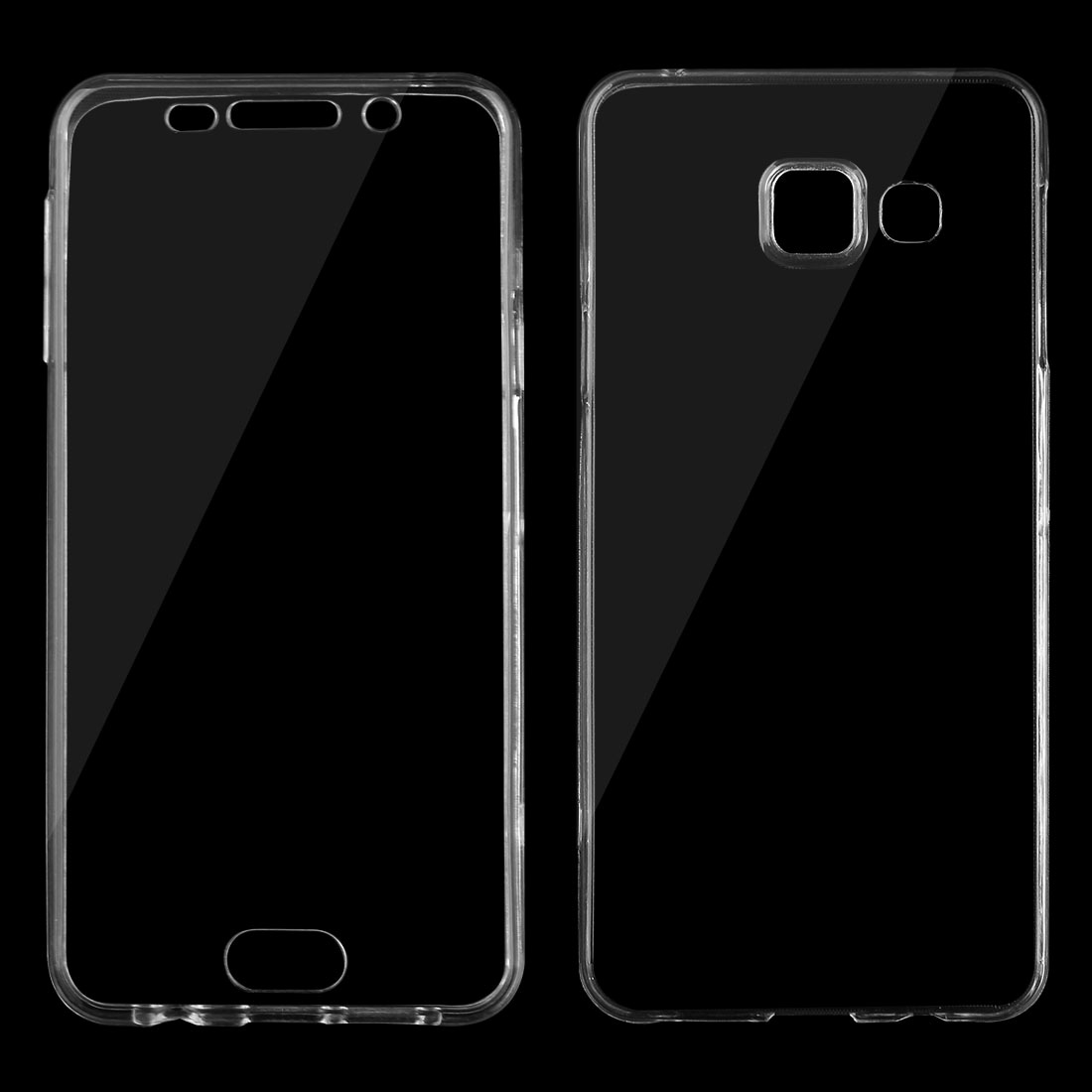 Transparent dobbeltsidig deksel Samsung Galaxy A3 (2016)