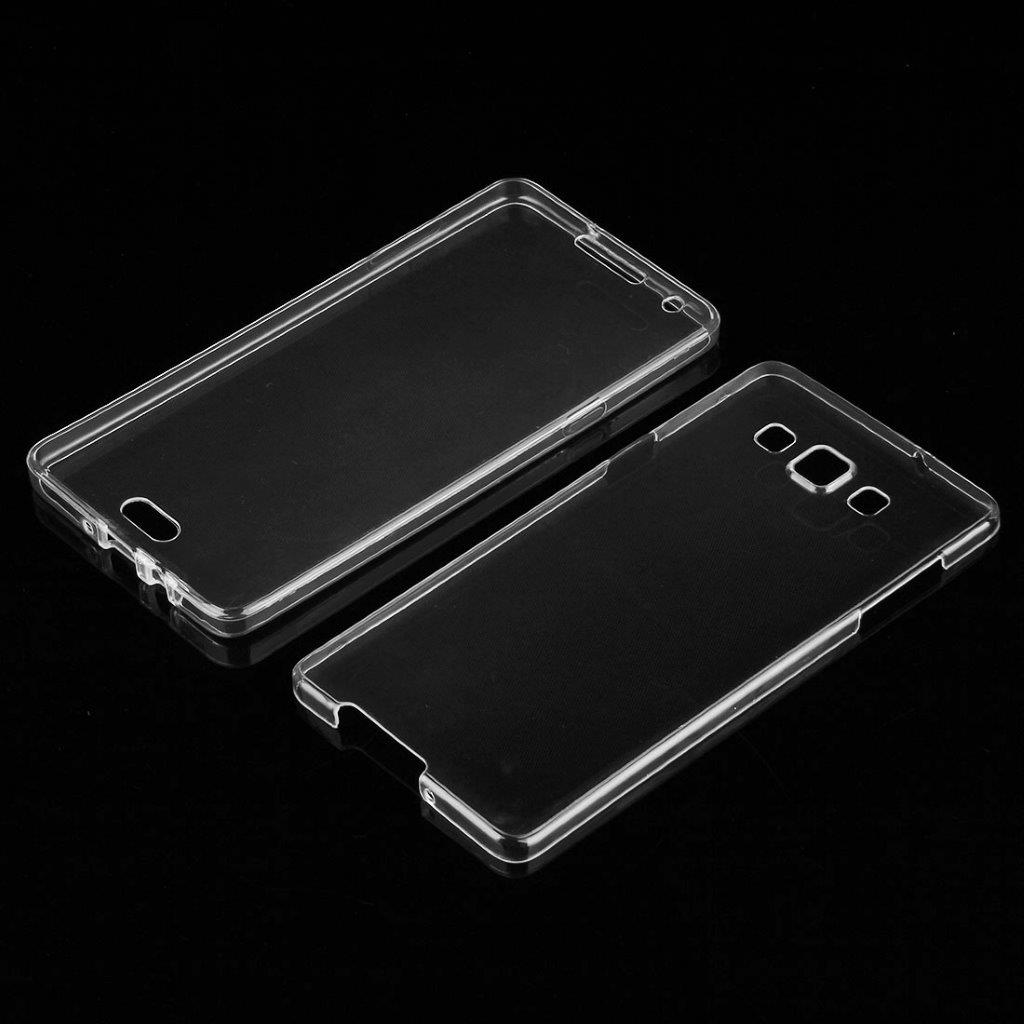 Transparent dobbeltsidig deksel Samsung Galaxy A7