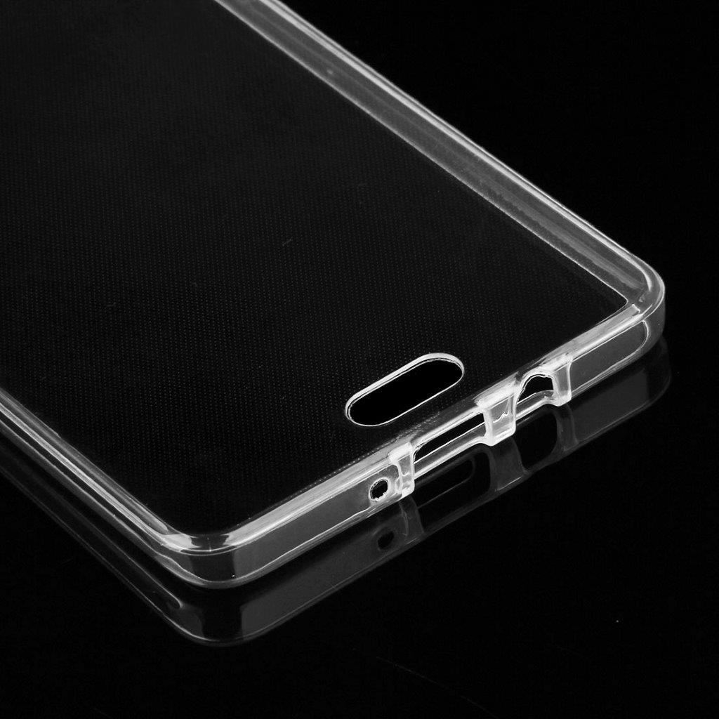 Transparent dobbeltsidig deksel Samsung Galaxy A7