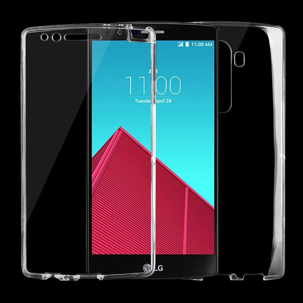 Supertynt Krystalldeksel LG G4 - Forside & bakside