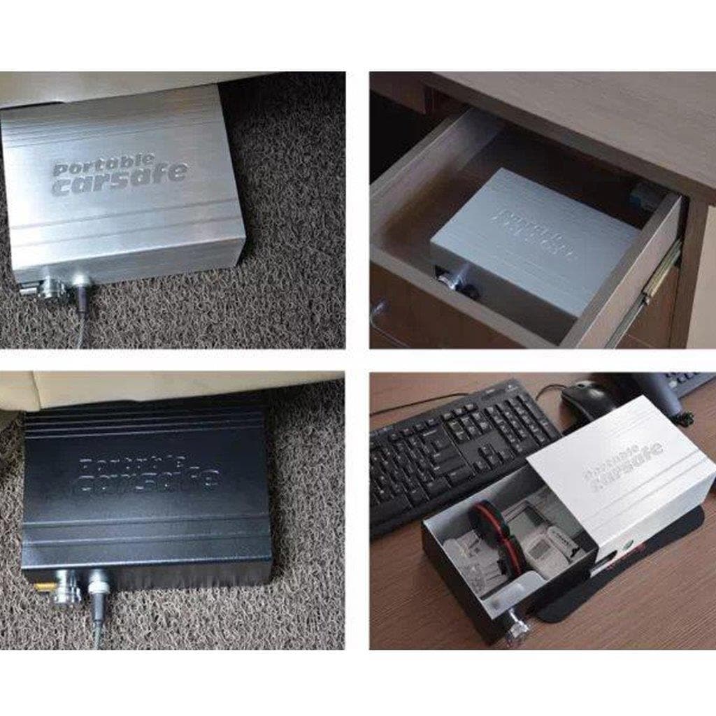 Portabel Sikkerhetsboks med kodelås til Mobiltelefon / Penger / Lommebok