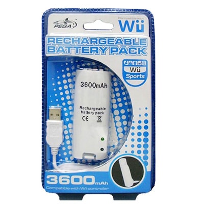 Oppladbart batteri Nintendo Wii - 3600mAh
