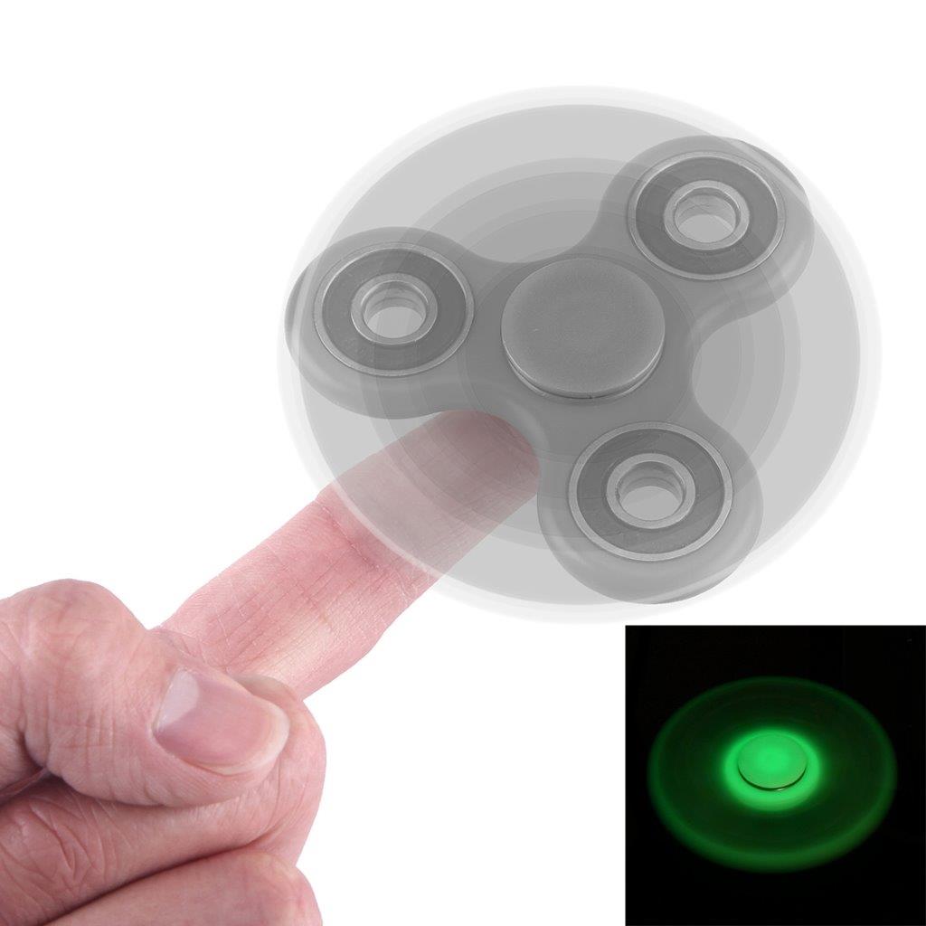 Fidget Spinner Anti-Stress Fluorescent lys