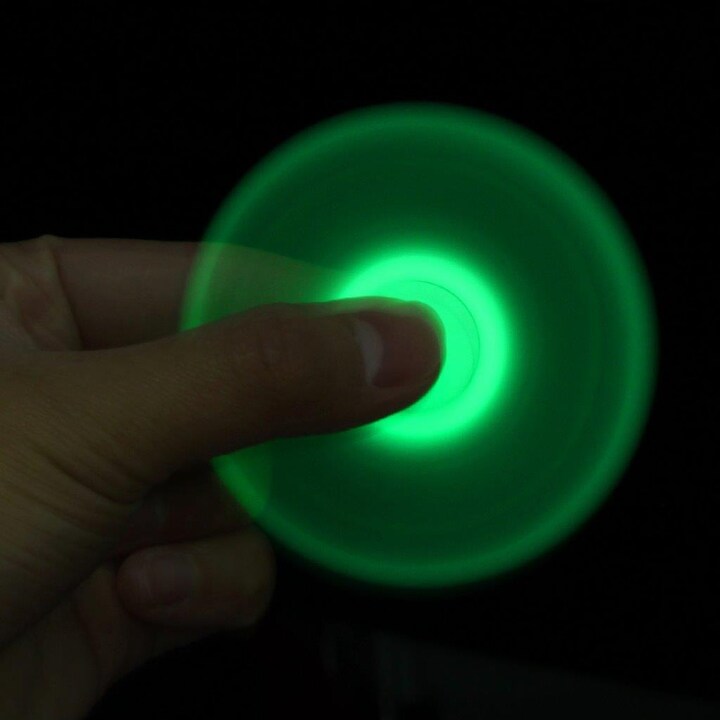 Fidget Spinner Anti-Stress Fluorescent lys