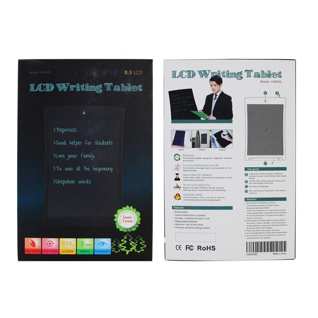 LCD elektrisk Skriveplate / Tegneplate 8,5"