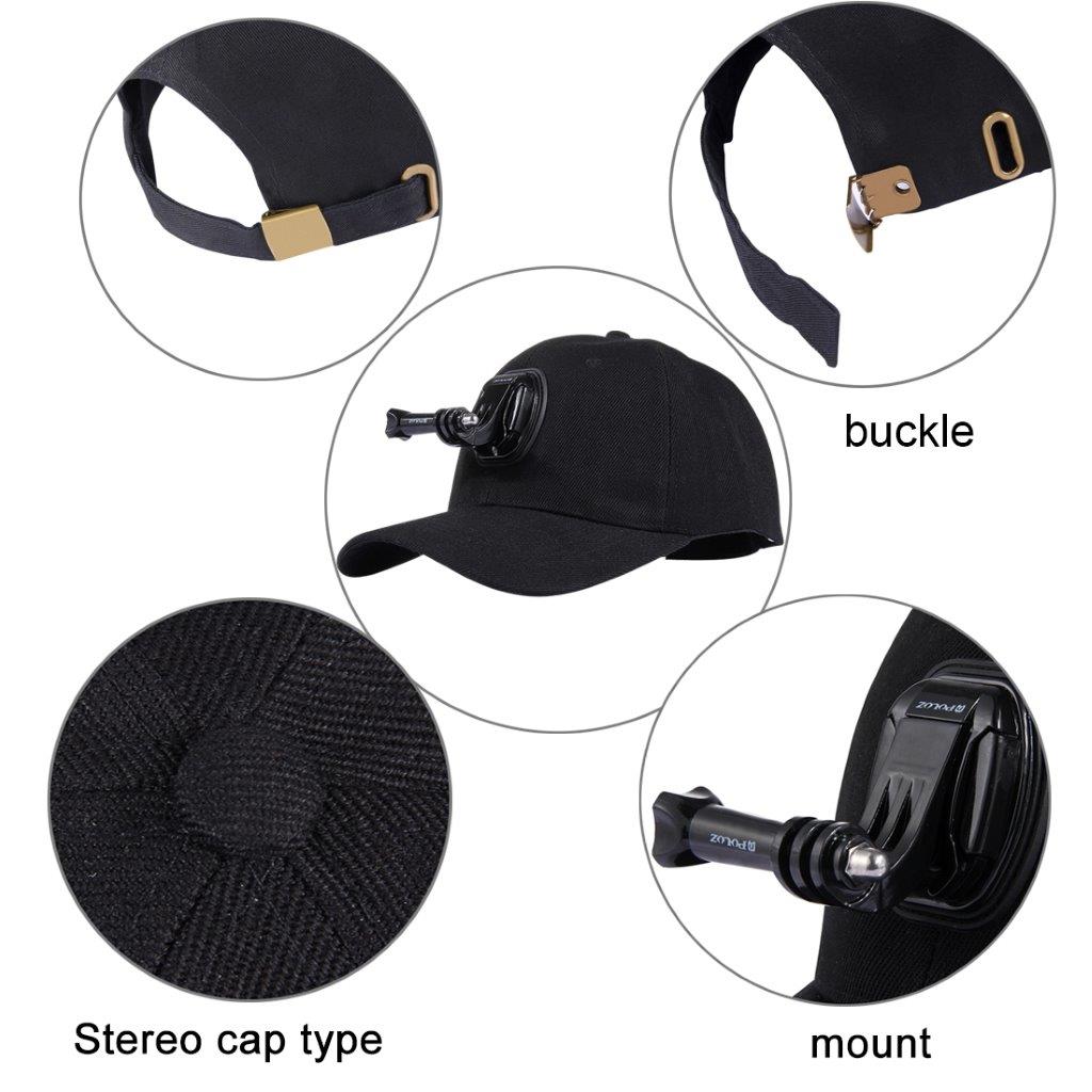 Hette med feste for actionkamera GoPro HERO