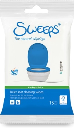 Sweeps® Rengjøringsservietter til toalettet