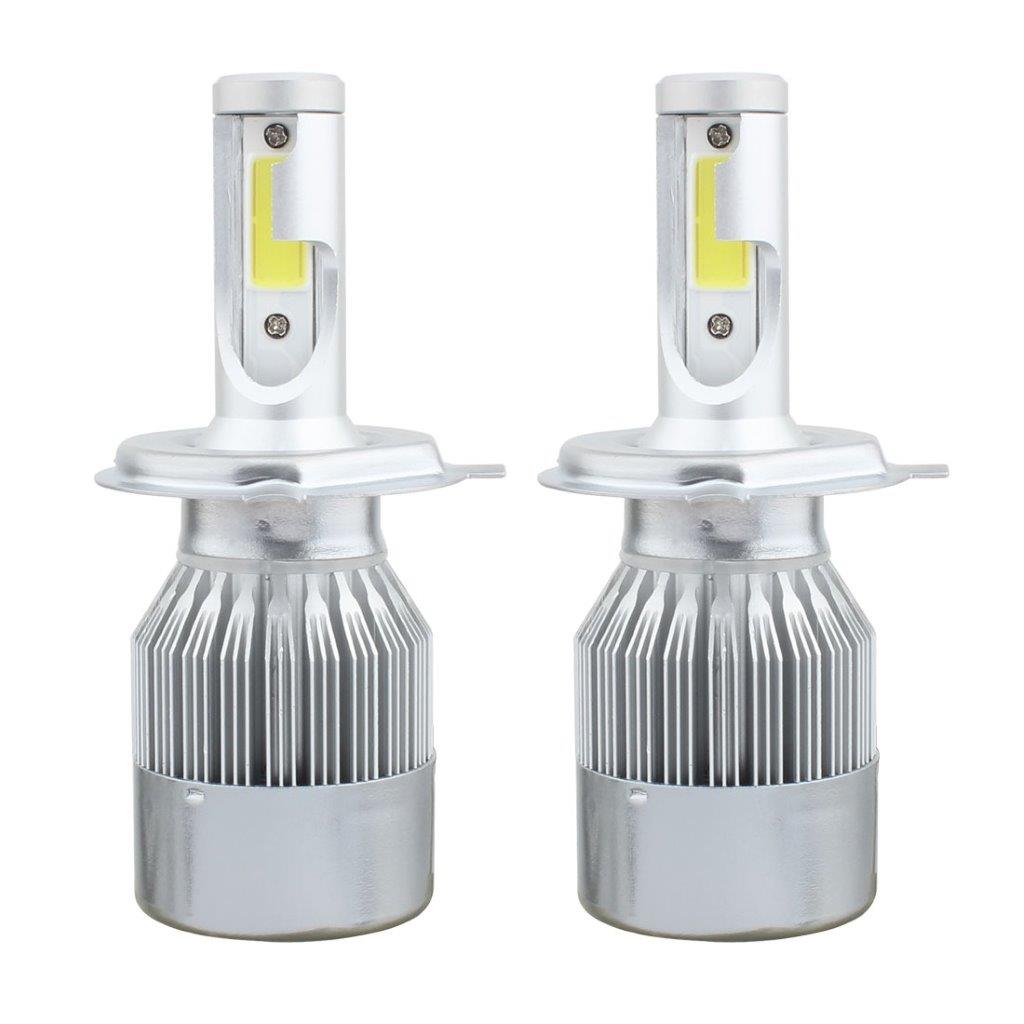 LED Frontlys H4 36W 3600 LM 6000K IP68 Canbus - 2Pk