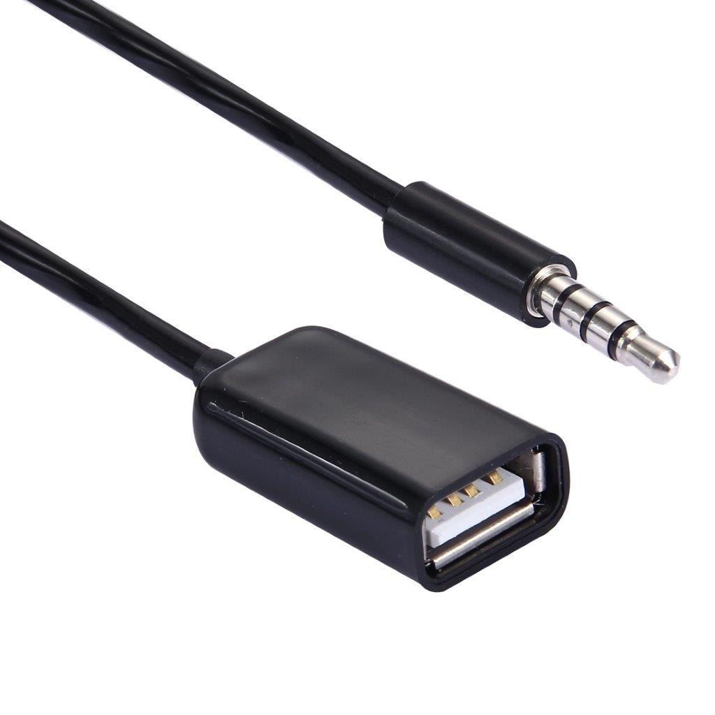 USB-adapter til 3,5 mm-kontakt