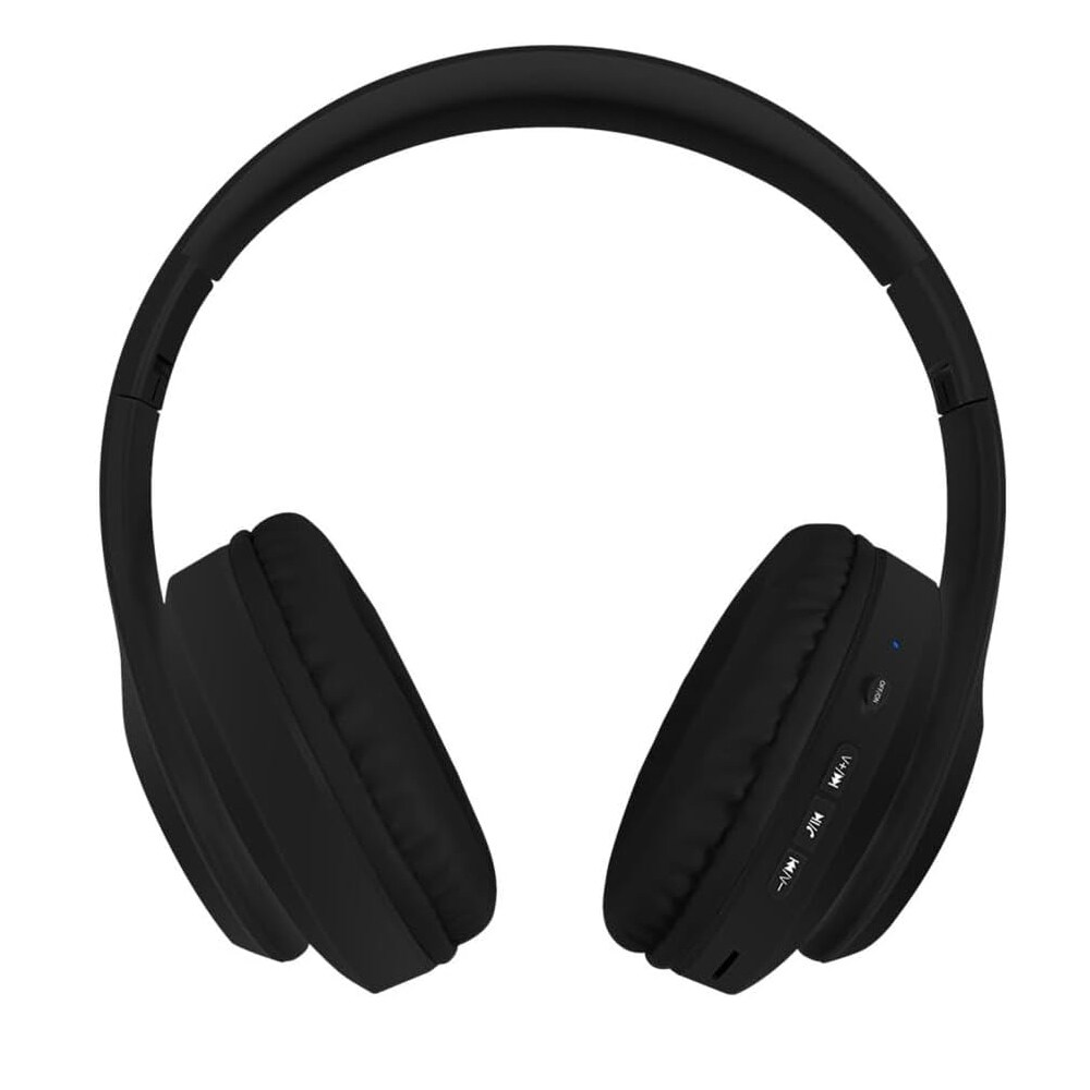 Kraftfulle bluetooth stereoheadset - Svart sammenfoldbart