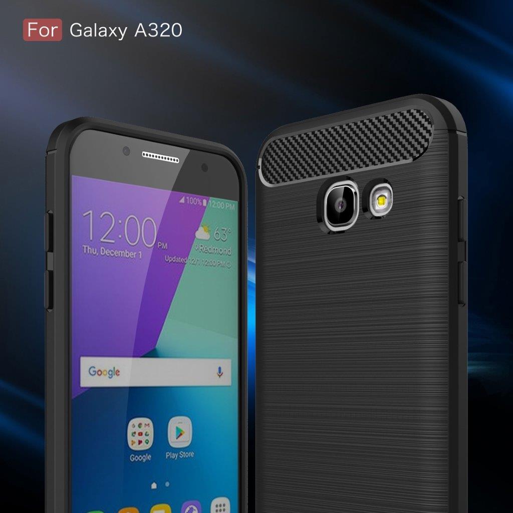 Carbon Fiber skall Samsung Galaxy A3 2017