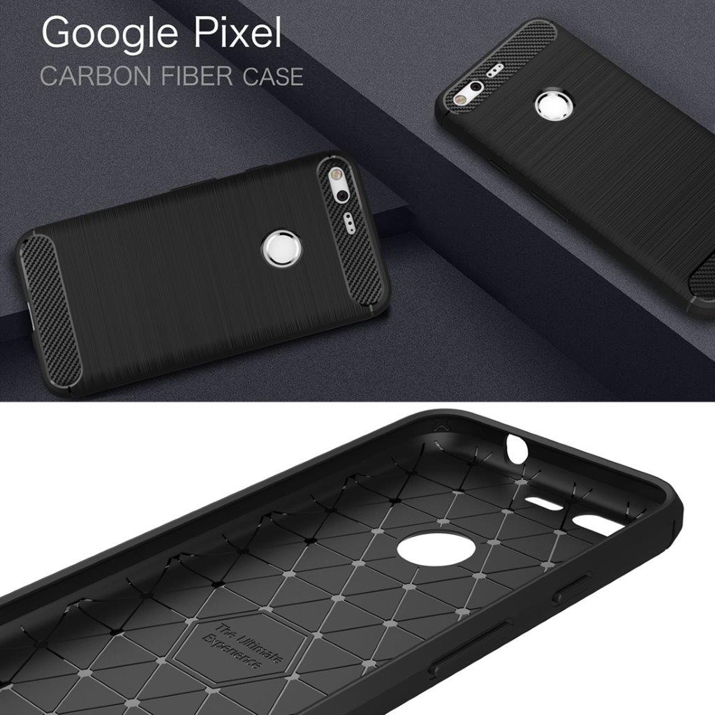 Børstet Karbonfiberskall Google Pixel