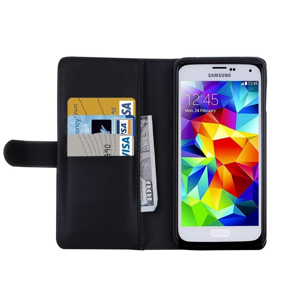 Lommebok med magnetskall Samsung Galaxy S5