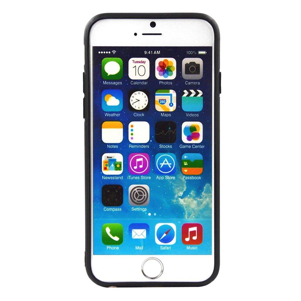 DesignSkall iPhone 6 & 6s 3D White Vertical Stripes