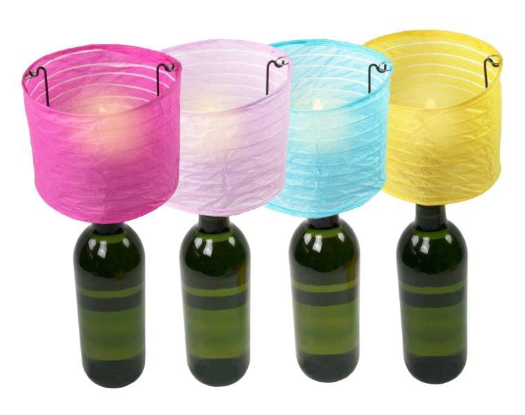 Vinlykter 4 farger LED