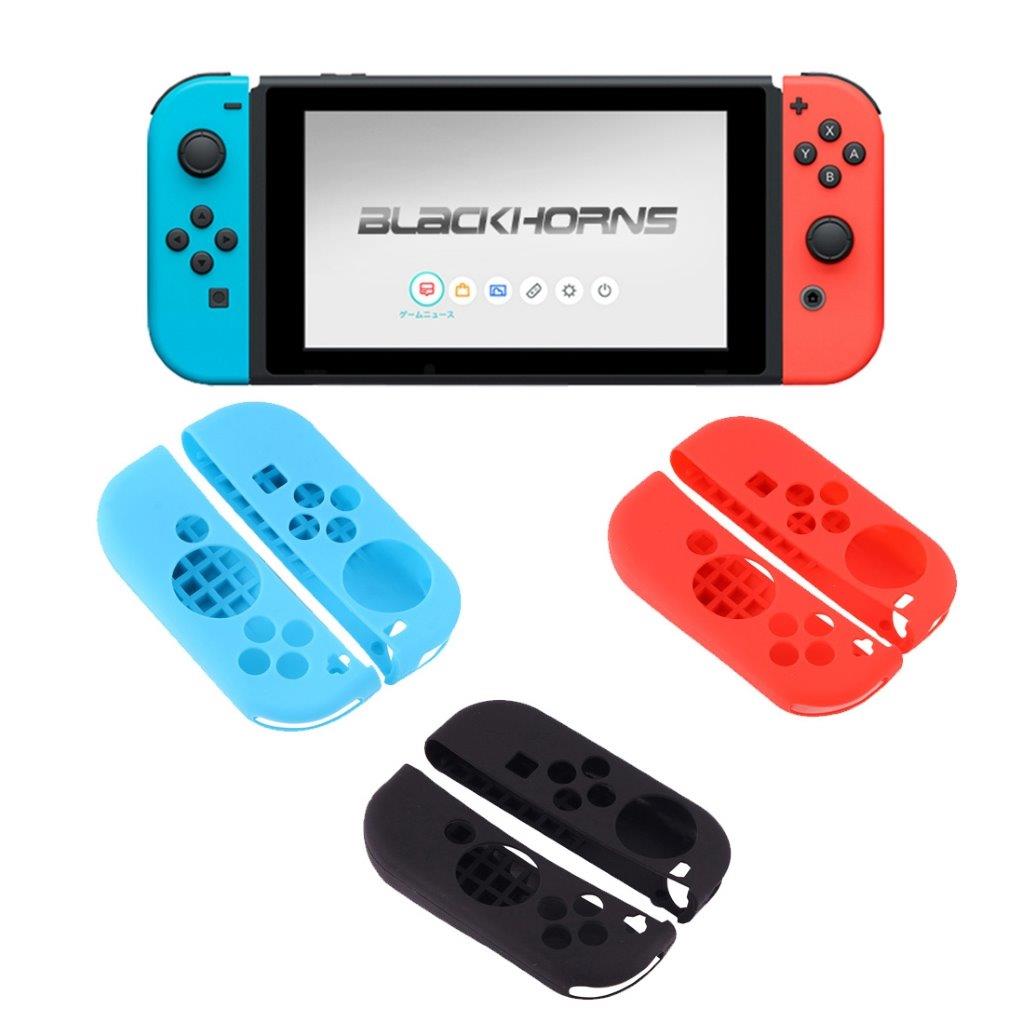 Silikonbeskyttelse Nintendo Switch - Svart