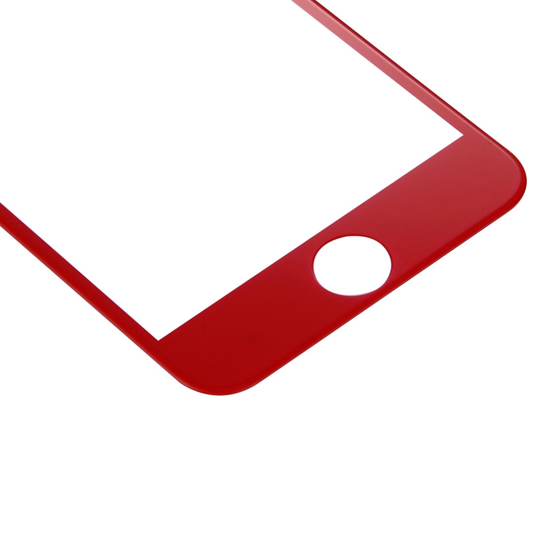 Rød Fullskjermbeskyttelse av glass iPhone 8 Plus / 7 Plus