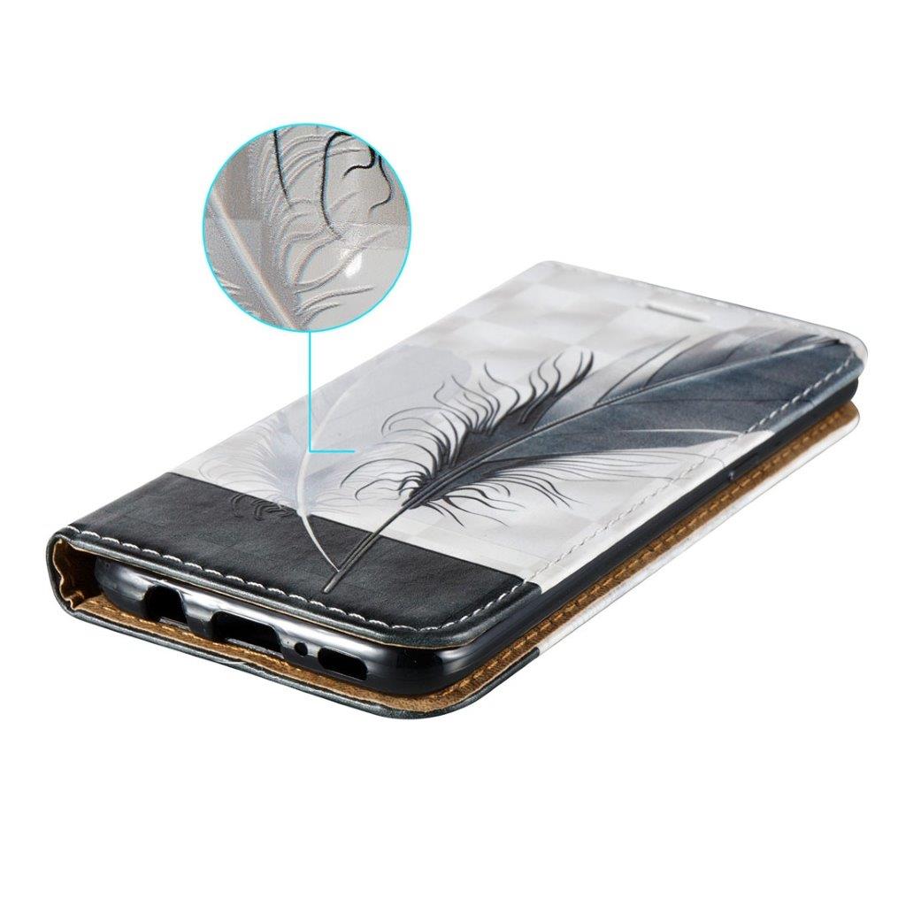 Lommebok Samsung Galaxy S8 3D Design med rem