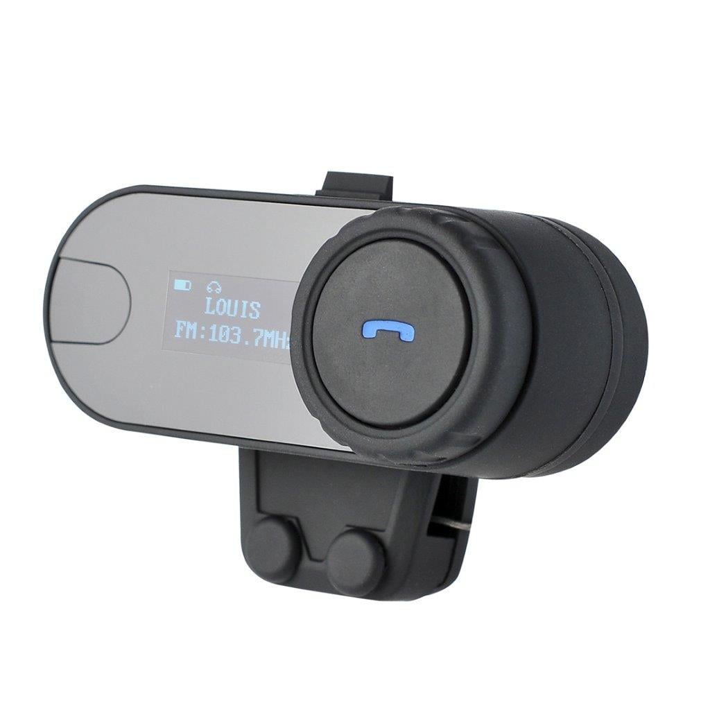 Bluetooth Intercom headset MC / Motorsykkel 1000m