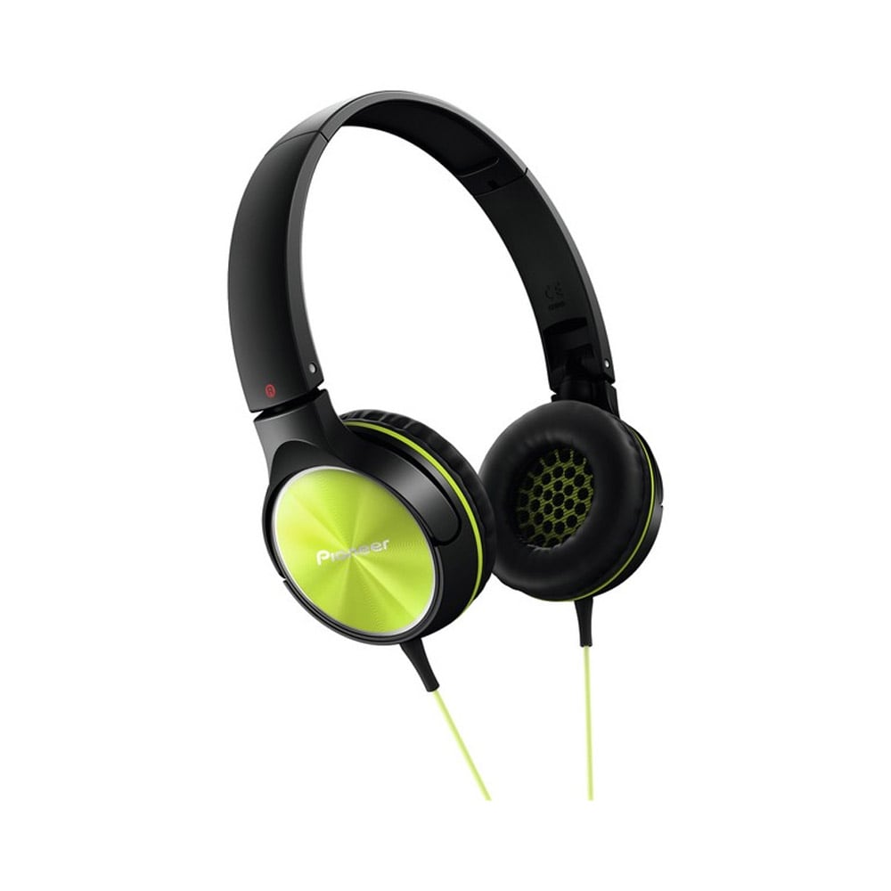 Pioneer Headphones SE-MJ522 Lime/Svart