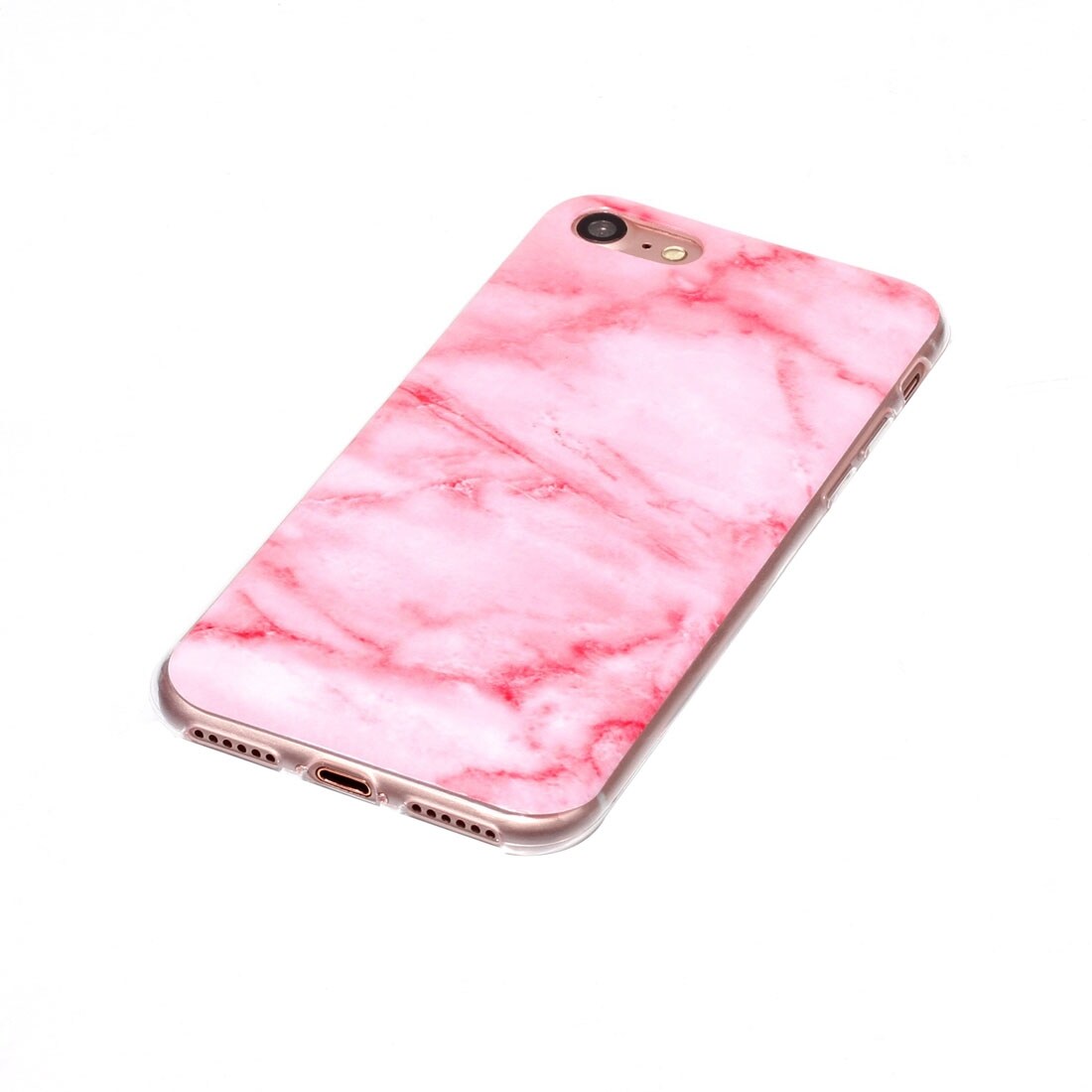 Marmordeksel rosa iPhone7