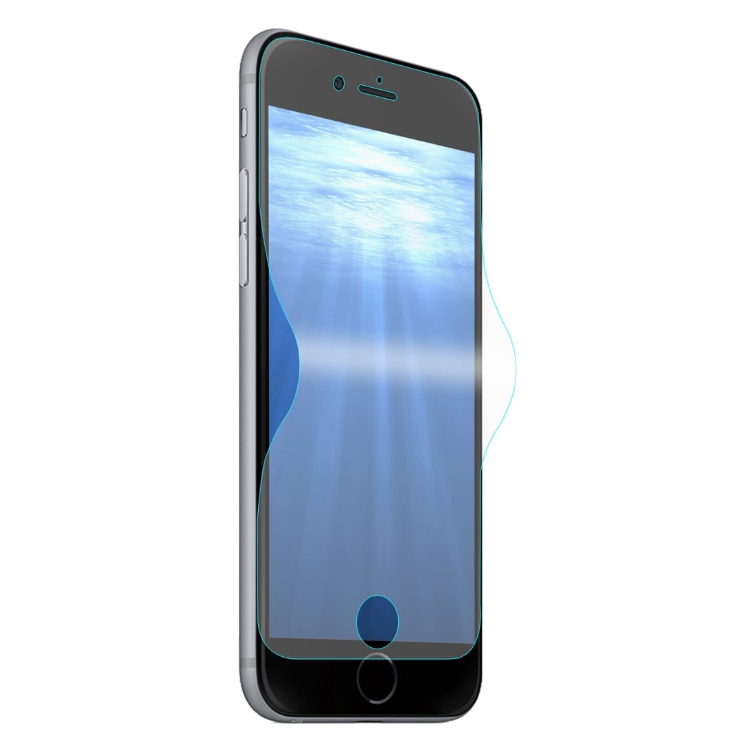 Skjermbeskyttelse herdet film iPhone 6 - 3D fullskjermbeskyttelse