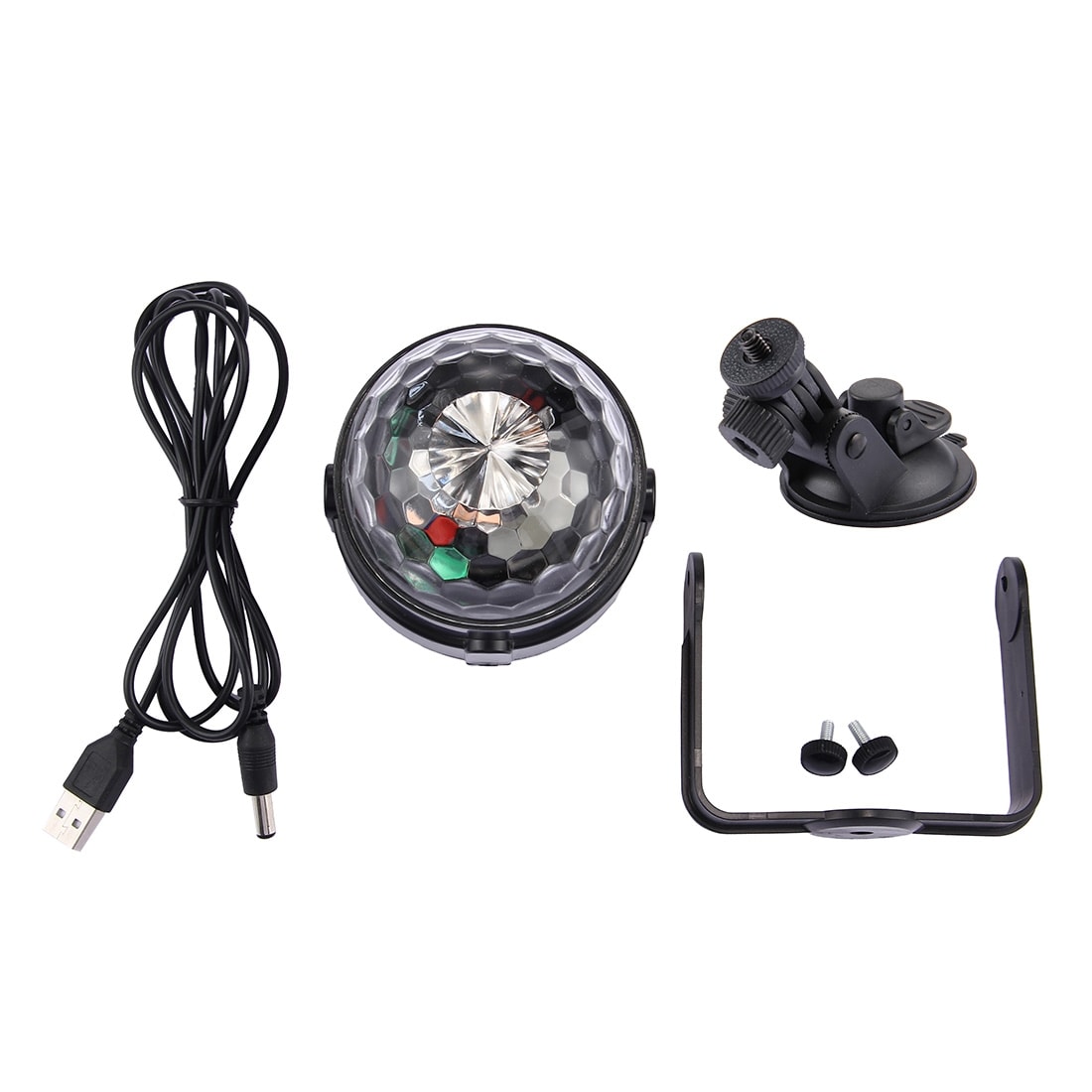Roterende Discokule - Magic Ball roterer og pulserer med musikken