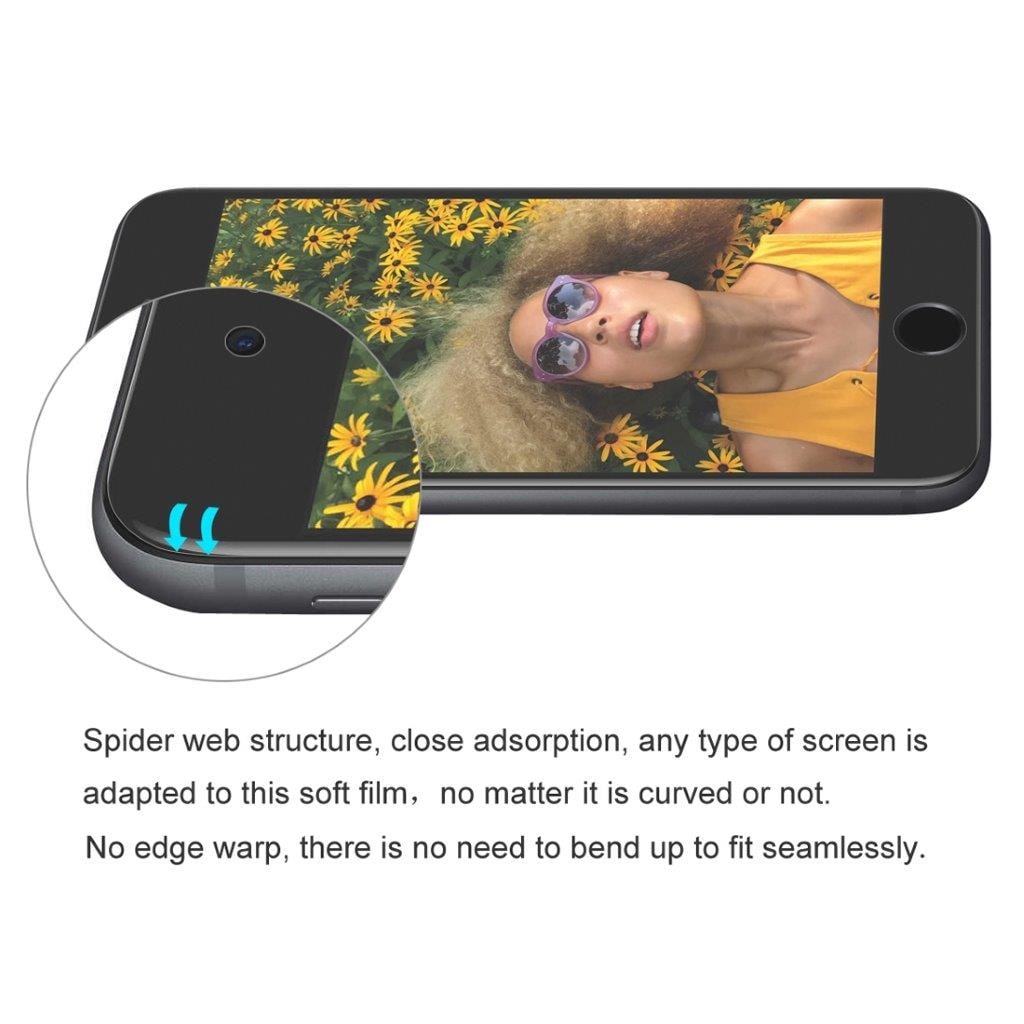 Skjermbeskyttelse herdet film iPhone 8 / 7 - 3D fullskjermbeskyttelse
