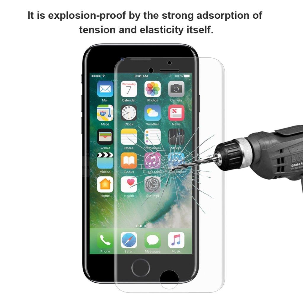 Skjermbeskyttelse herdet film iPhone 8 / 7 - 3D fullskjermbeskyttelse