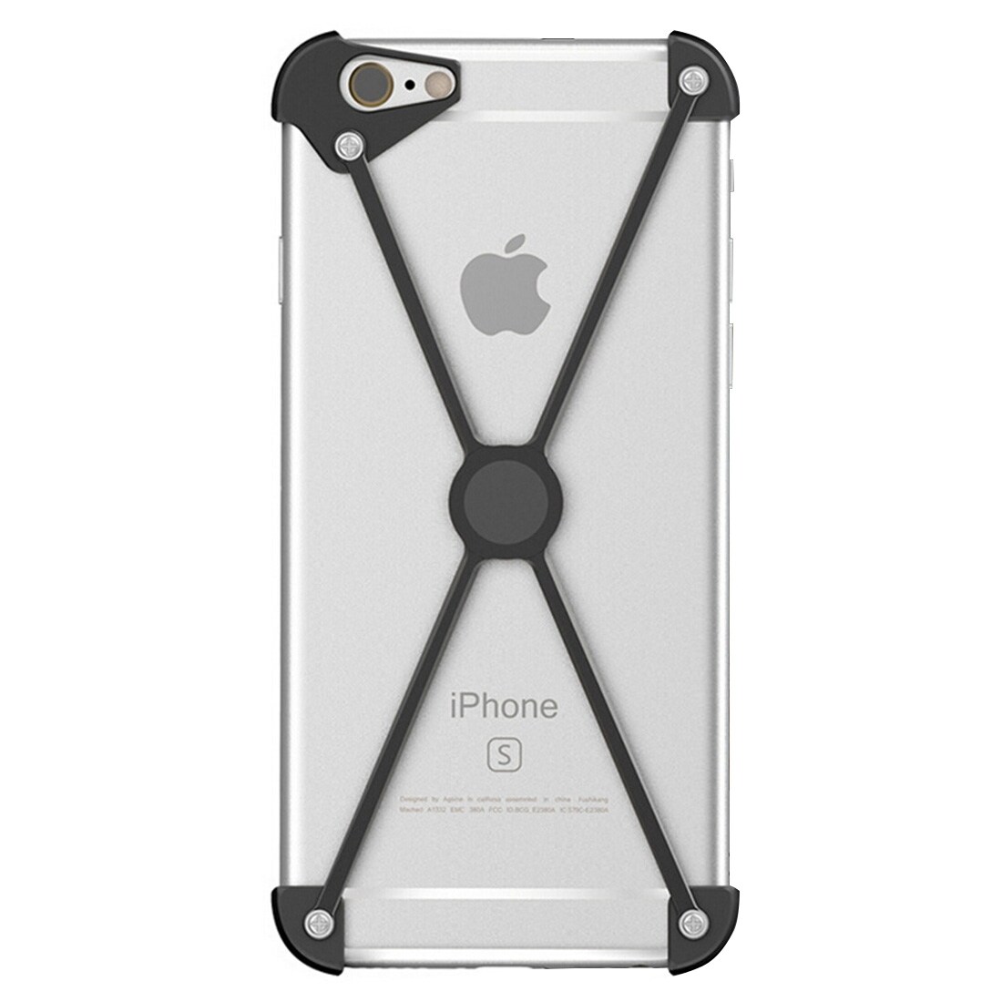Metalldeksel iPhone 6 & 6S Type-X