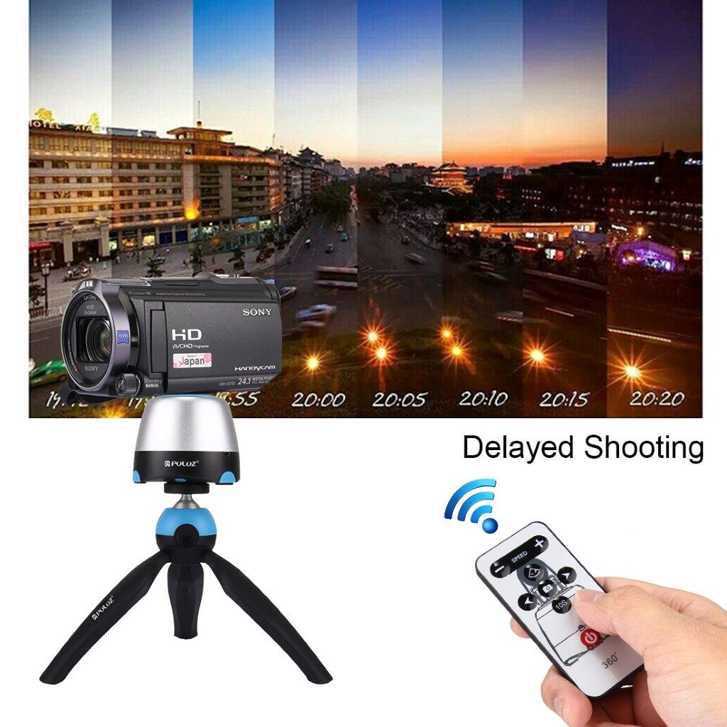 Kamerastativ 360 grader Panorama 3D rotering  Kamera / Mobil / Gopro