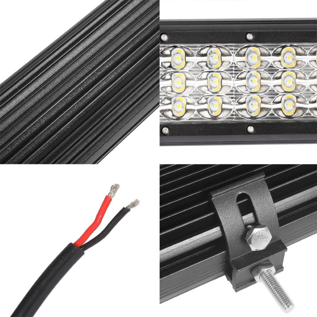 Arbeidsbelysning Kjøretøy  LED-spotlight – 36 Watt, 3600 LM