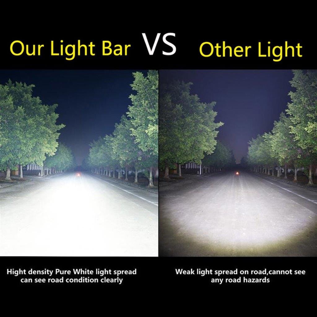 Lysrampe kjøretøy LED - 144 Watt - Spotlight 14400 LM
