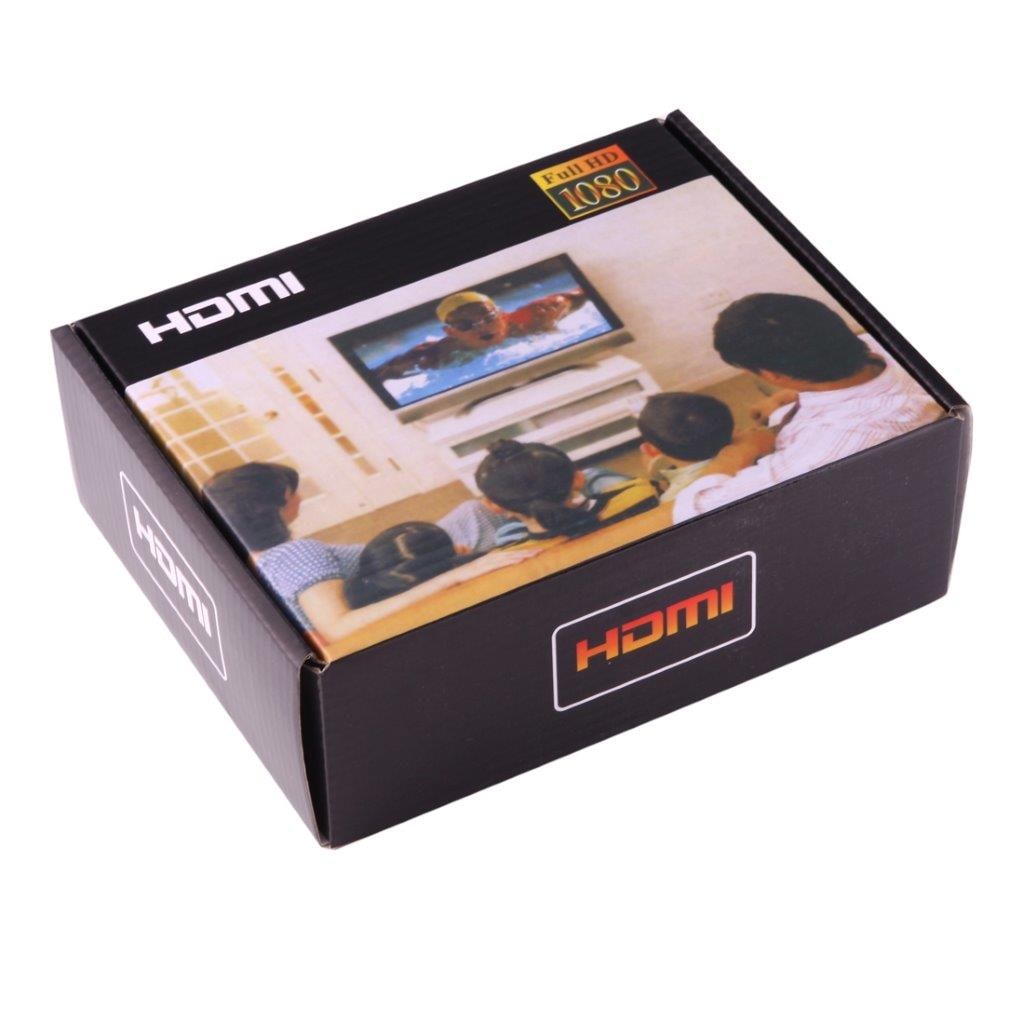 HDMI til HDMI + SPDIF+ L/R lyd adapter 4Kx2K