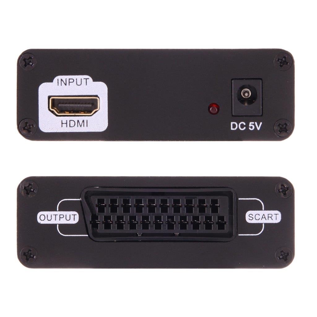 HDMI til SCART Video konverterer