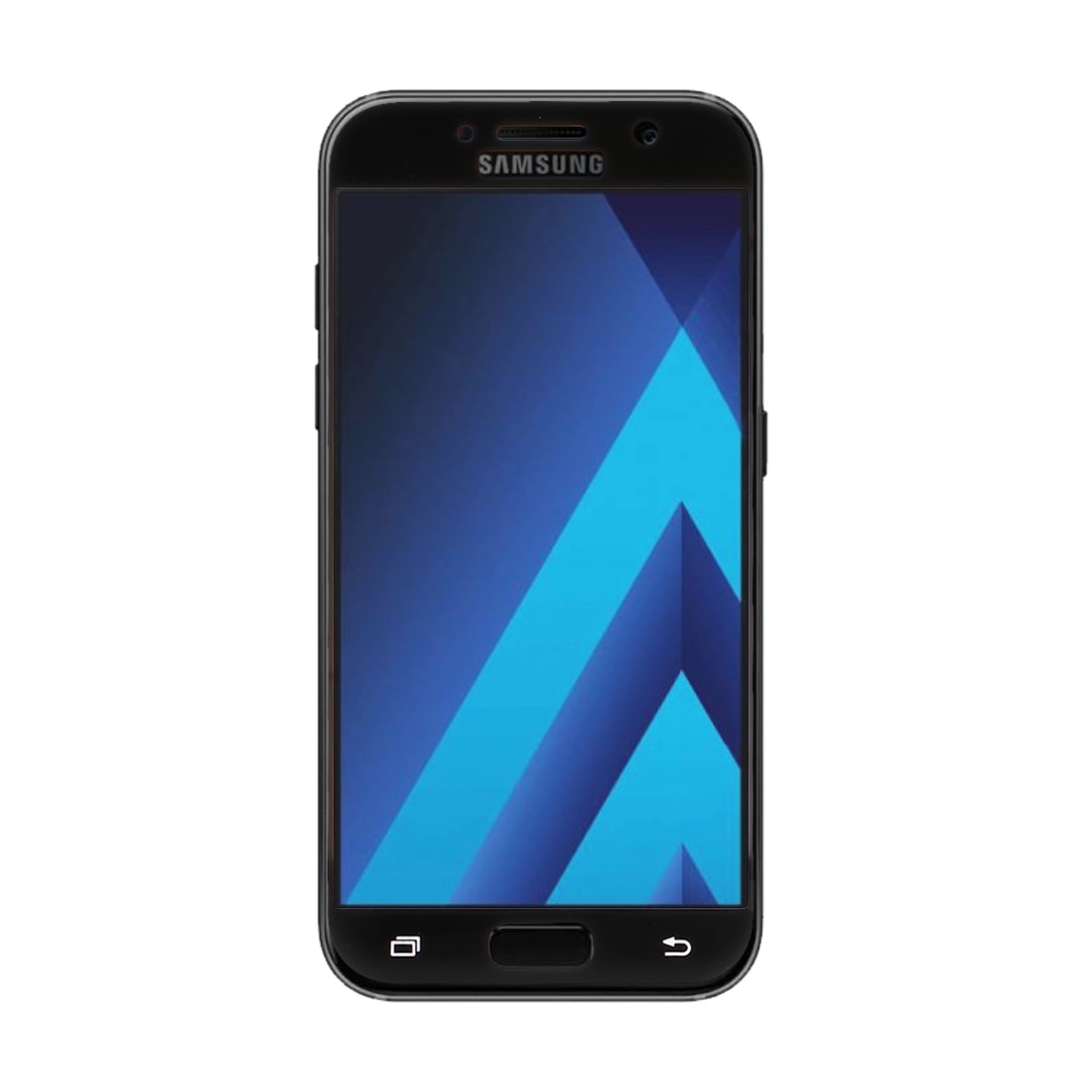 Svart skjermbeskyttelse i herdet glass - Samsung Galaxy A3 (2017)