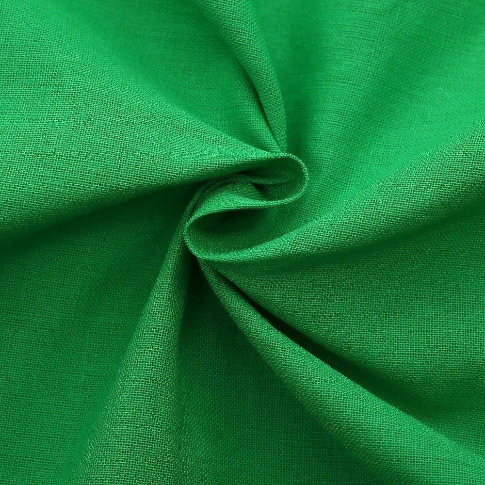 Bakgrunnsduk i grønt for fotostudio hjemme